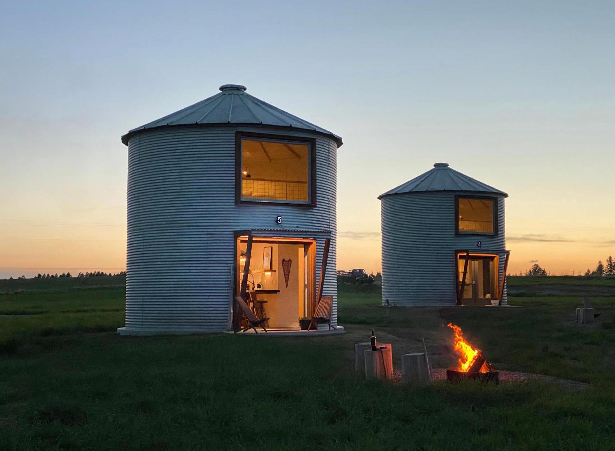 Clark Farm Silos - 5 Silo Mountain View Retreat Kalispell Εξωτερικό φωτογραφία
